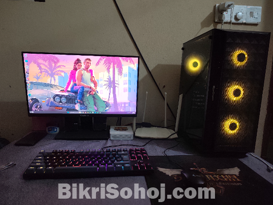 Amd-msi Gaming Pc with Official Warranty